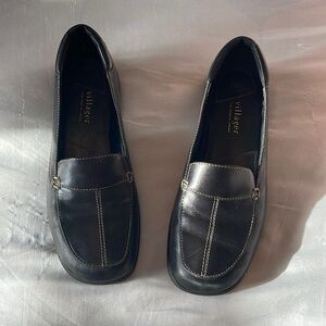 Villager by Liz Claiborne black loafers